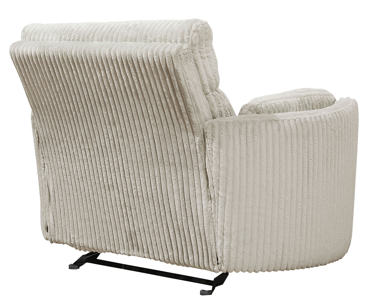 Radius XL Wide Power Glider Recliner Ivory (In stock - Fast shipping) - Radius XL Ivory Power Glider Recliner