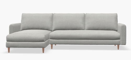 Layout B:  Two Piece Sectional 61" x 103"