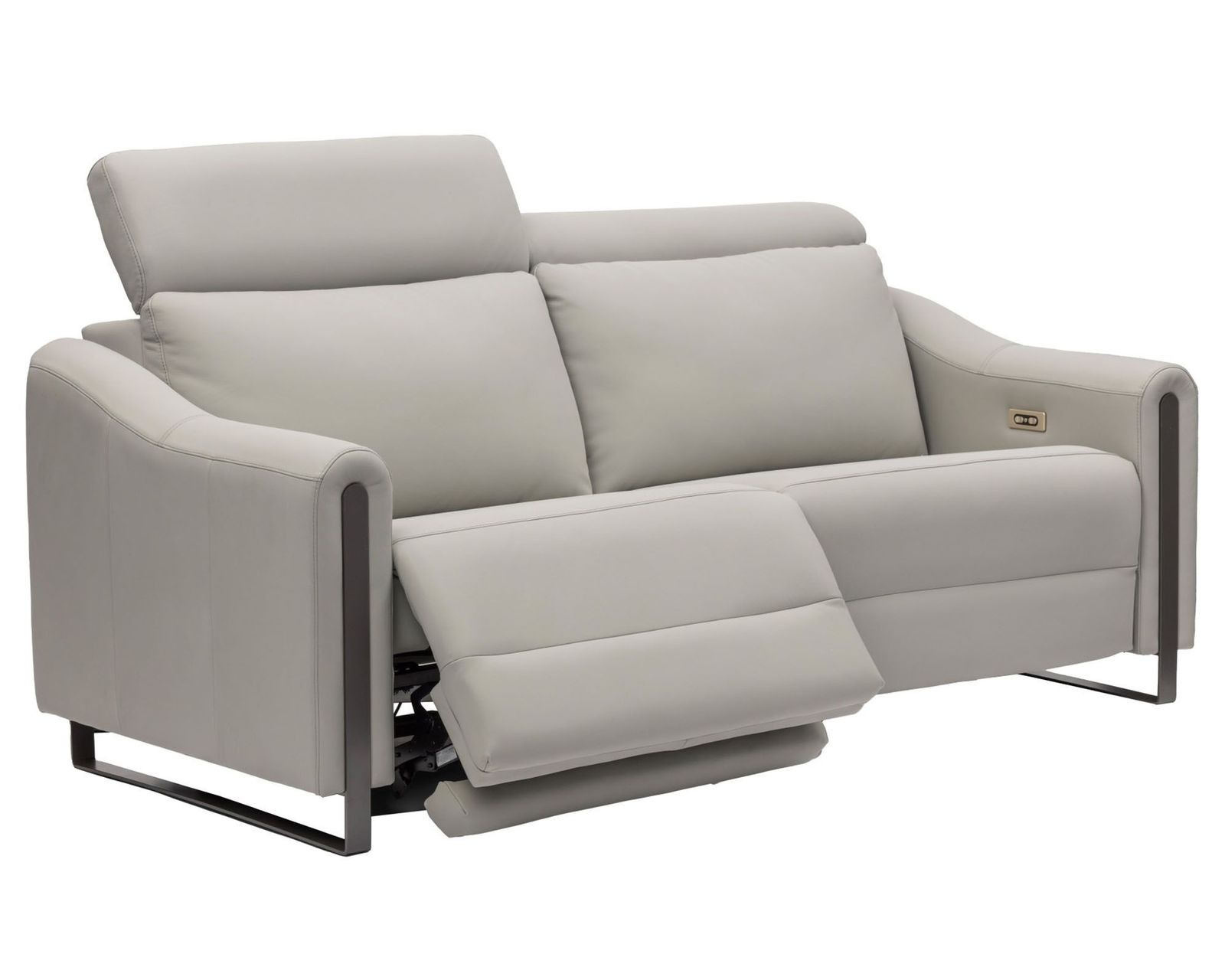 John Dual Power Reclining Sofa — Available in Standard & Wide Cushions, 140+ Leather Options, and 78", 82", or 110" Widths