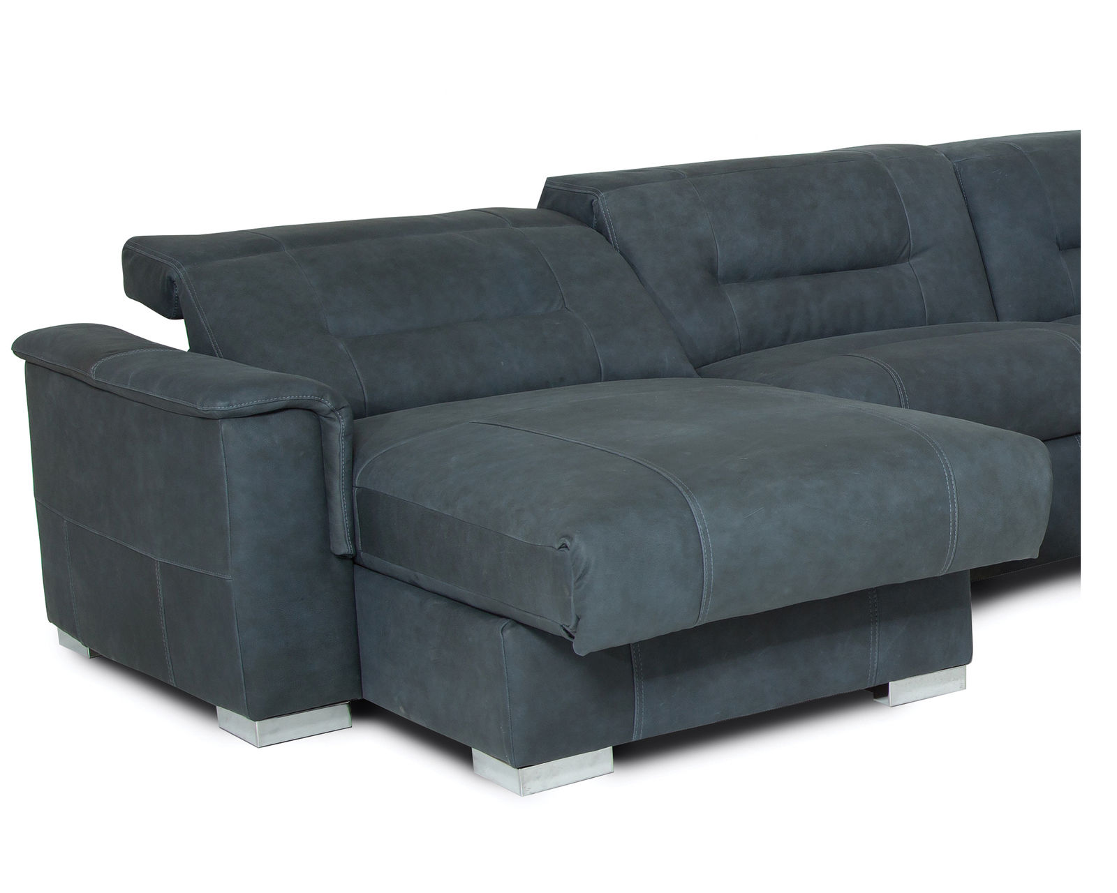 Keoni 44000 Power Headrest Power Reclining Sectional (+50 fabrics) - Features Power Reclining Chaise