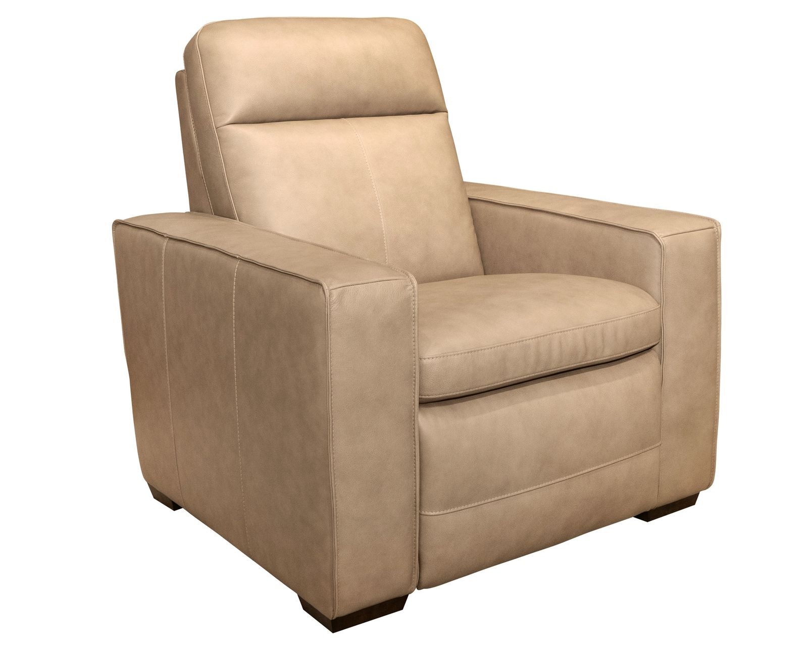 Dutch 1519 Triple Power Reclining Sectional (2 colors) in stock - Dutch Armless Triple Power Recliner