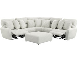 Majesty 336 Deep Seat Power Reclining Sectional - Heavy Weight - 400 lb. per recliner (2 colors)