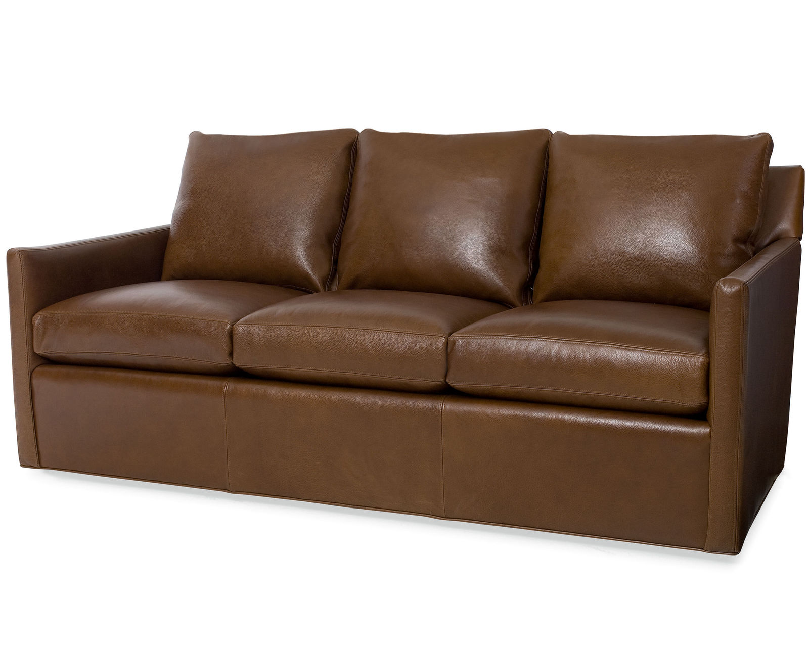 Oliver 74" or 80" Leather Sofa (+45 leathers) - Oliver 74" or 80" Leather Sofa