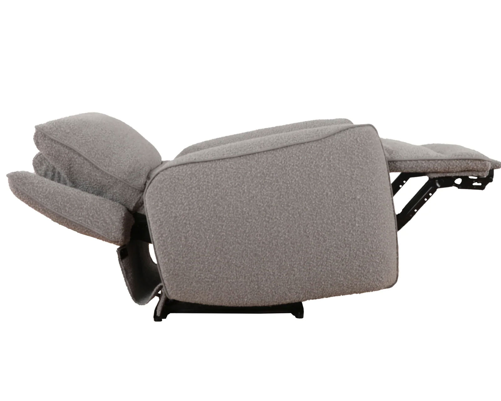 Stellar Zero Gravity Power Headrest Power Recliner Smoke (In stock - Fast shipping) - Stellar Zero Gravity Power Recliner