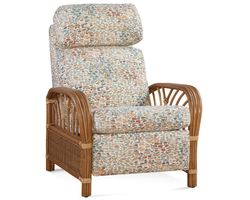 Ocean View High Leg Rattan Recliner (+28 finishes +69 fabrics)