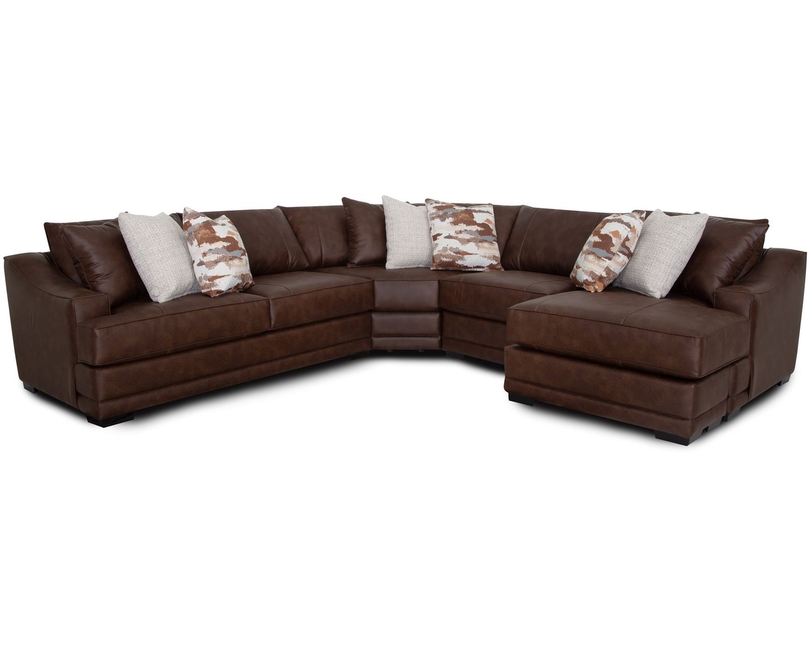 Highlands 893 Modular Sectional (Big Comfort. Flexible Design. The Rich Look of Leather)