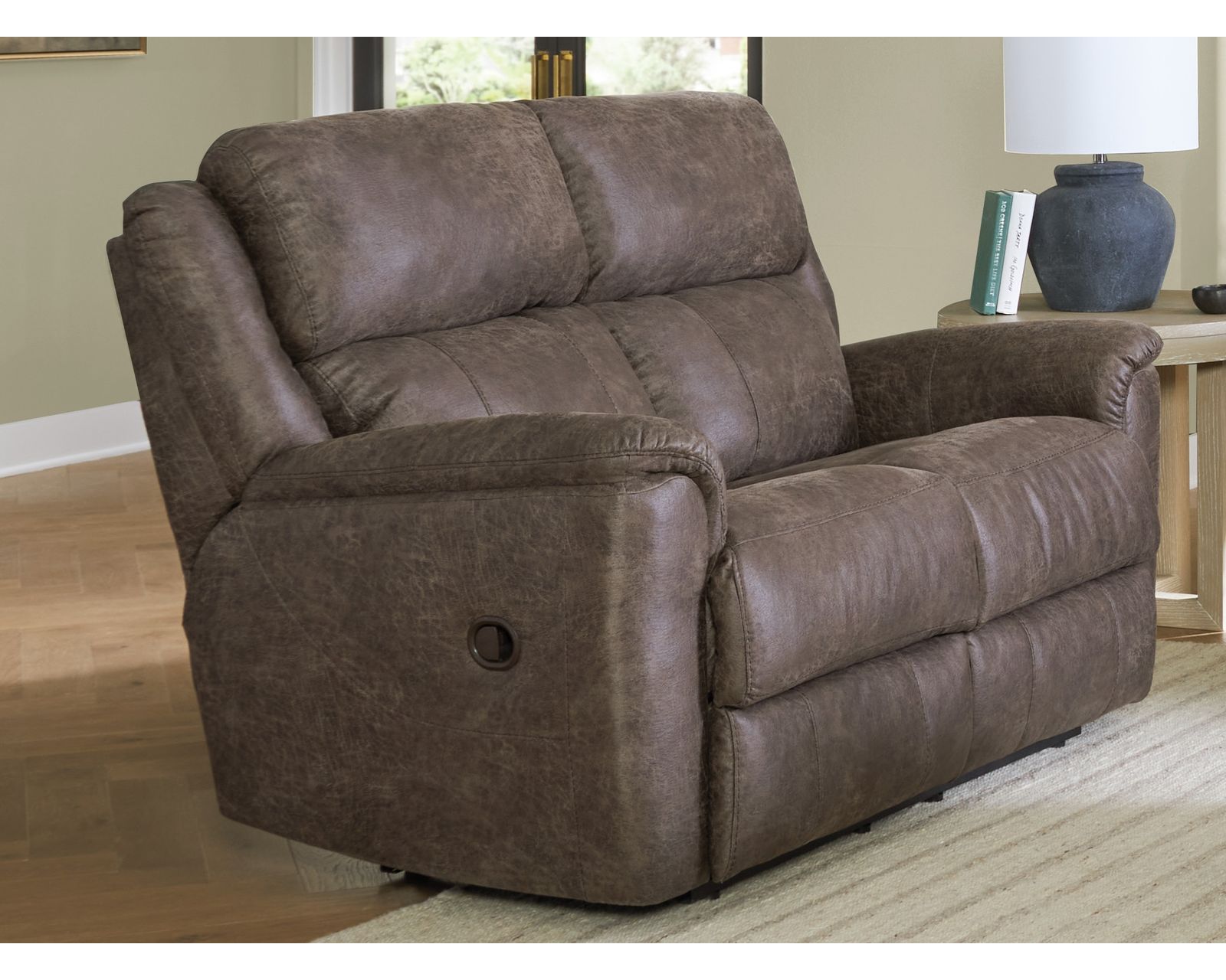Laurel 88" Double Reclining Sofa (In stock) - Laurel Reclining Loveseat