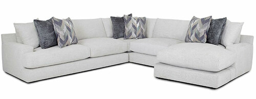 Layout I: Three Piece Sectional 132.5" x 132.5" x 64"
