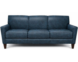 Collegedale 79" Leather Sofa (29 Top-Grain Leather Choices)