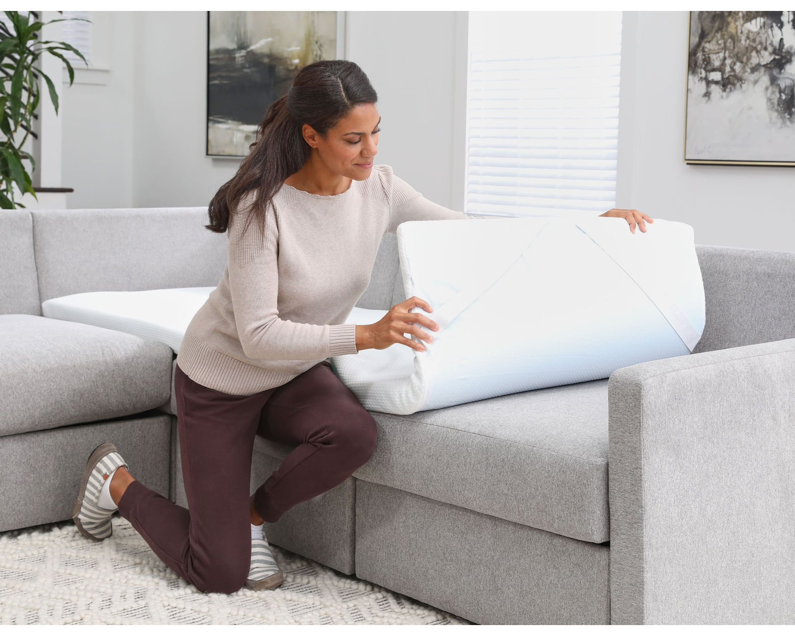 Zofa 1080 Power Sleep Sofa with Zero Gravity, Power Headrests, Lumbar Heat and Massage (3 colors) in stock
