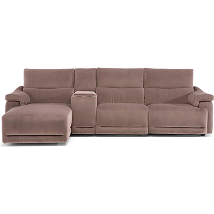 Layout J: Four Piece Sectional (2 recliners) 64" x 122"