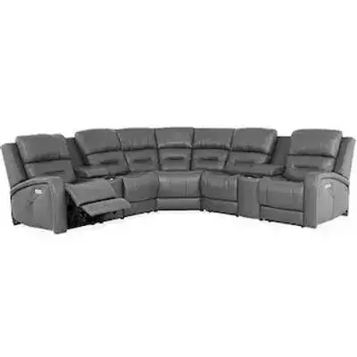 Layout E:  Seven Piece Sectional 120" x 120" (2 recliners)