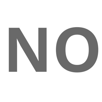 No