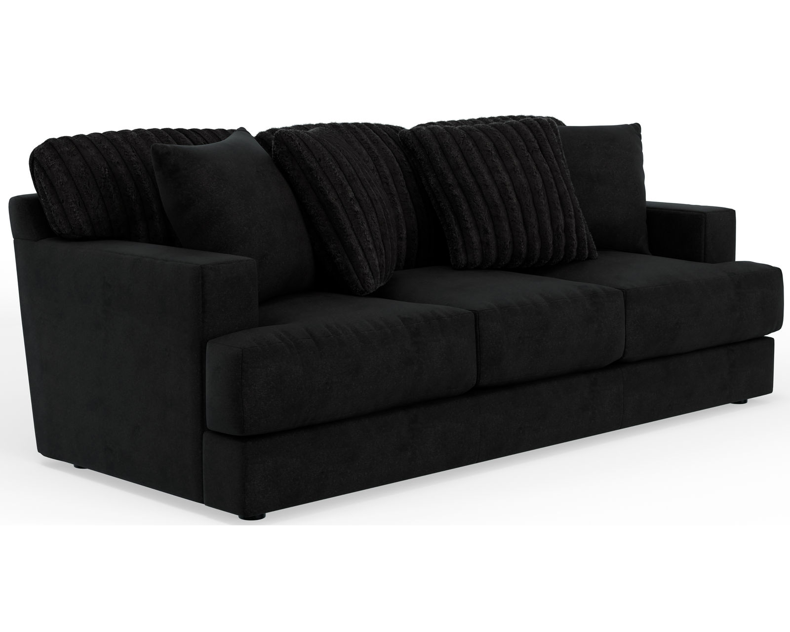 Eagan Stationary 95" Sofa (+3 colors) includes pillows - Eagan Sofa in Black