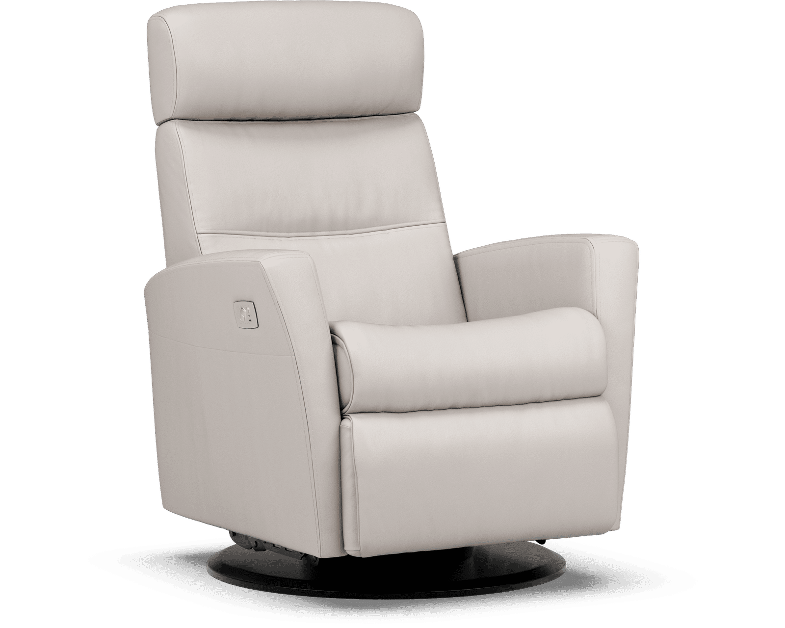 Divani Swivel Glider Relaxer Recliner Cinder (Scandinavian Comfort That Moves With You) IN STOCK