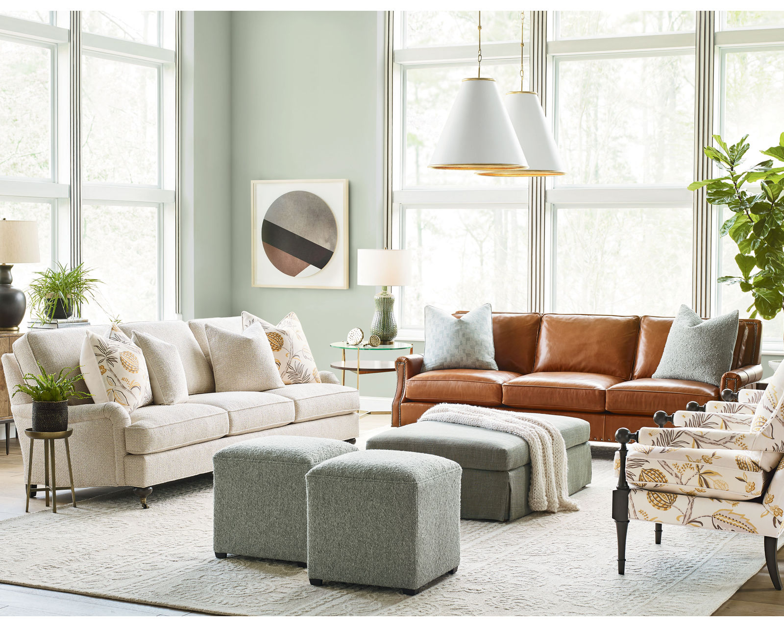 Sedgewick 86" or 98" Leather Sofa (+45 leathers) - Sedgewick 86" or 98" Leather Sofa