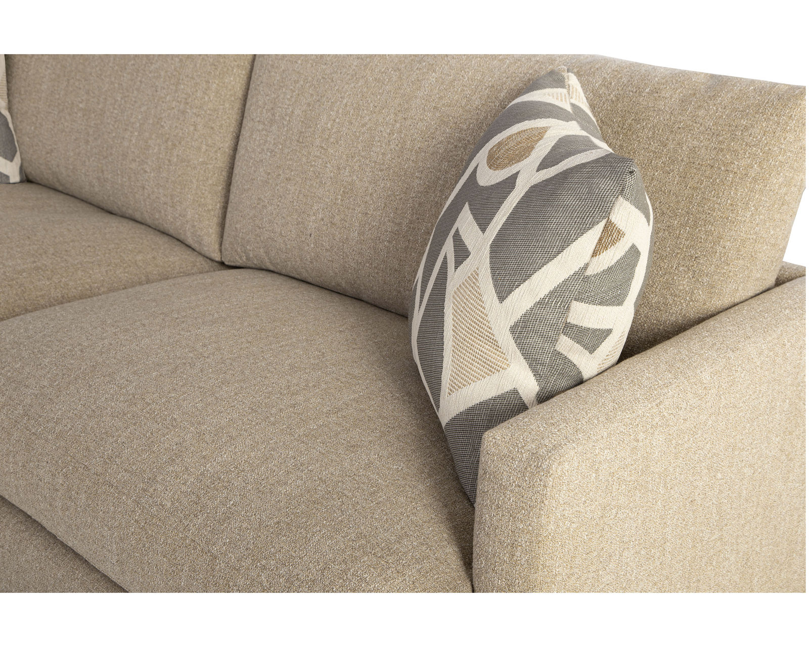 Rumord Stationary Sofa (+139 fabrics) 93.5" - Includes 2 - 16" pillows