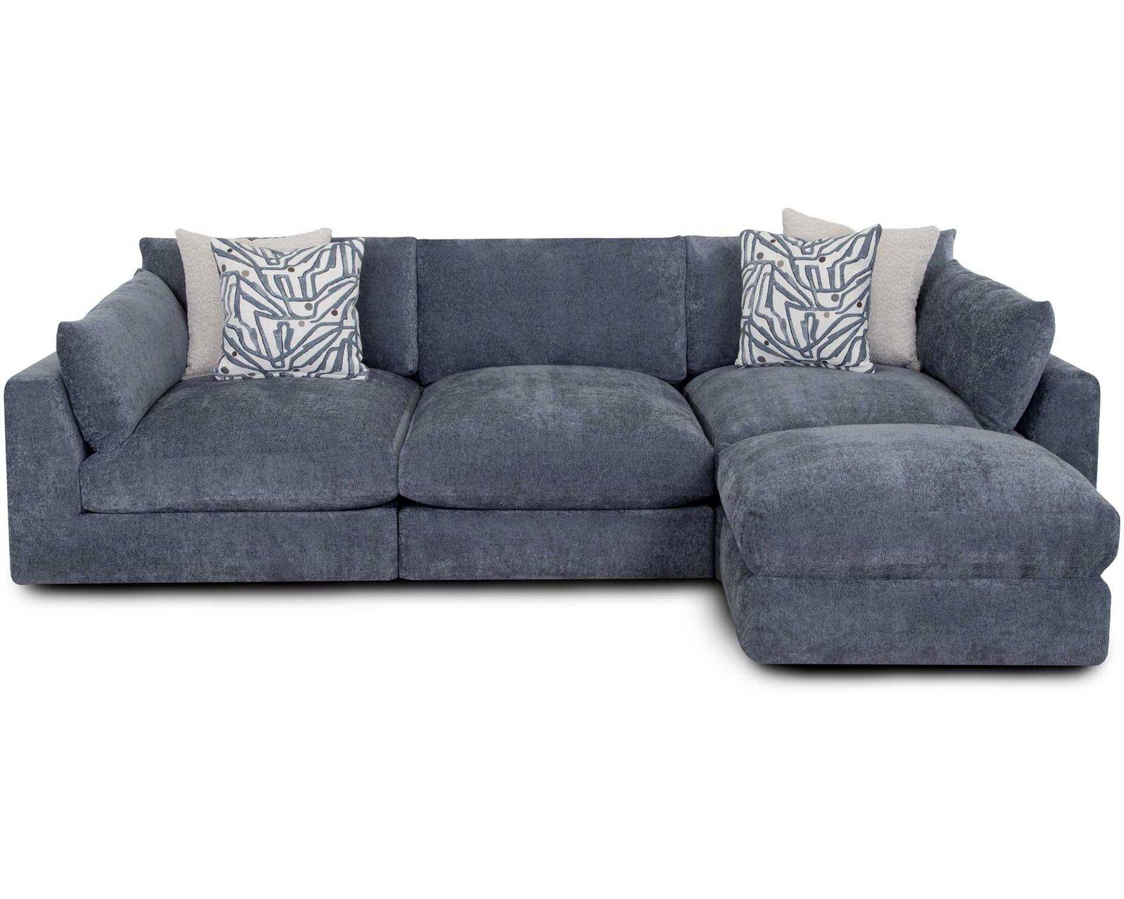 Julian 965 Modular EXTRA Deep Seating Sectional (So Deep, It’s Almost a Bed) - Turn Movie Night Into an All-Night Event.