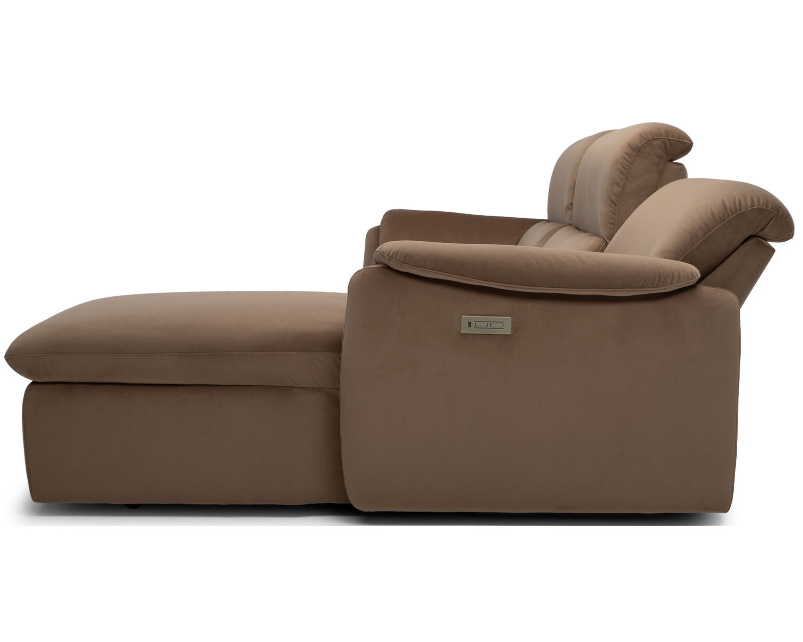 Memphis C286 Triple Power Reclining Sectional (+40 fabrics) - Layout A: Three Piece Sectional 94" Wide (2 recliners)