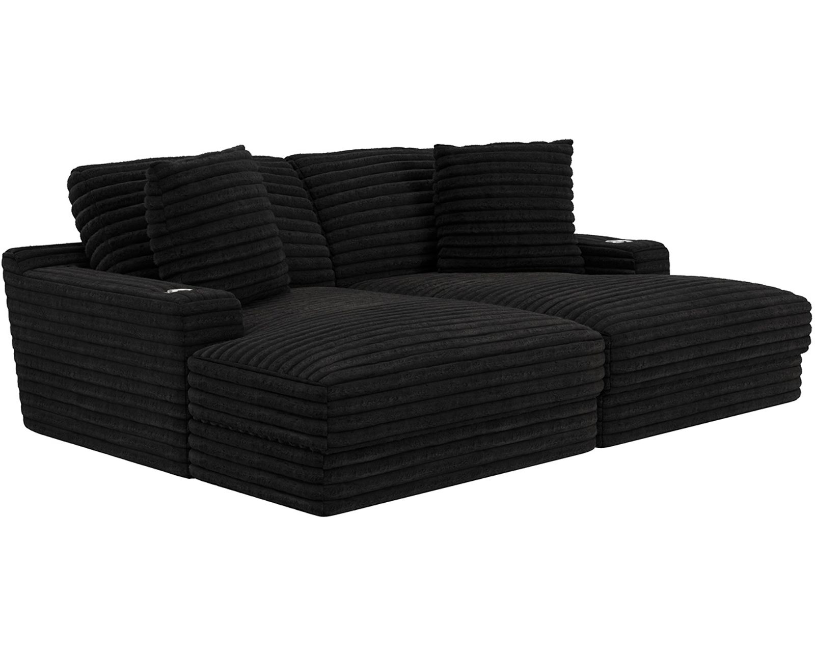 Comfrey Double Wide 90" Chaise (3 colors) Includes pillows