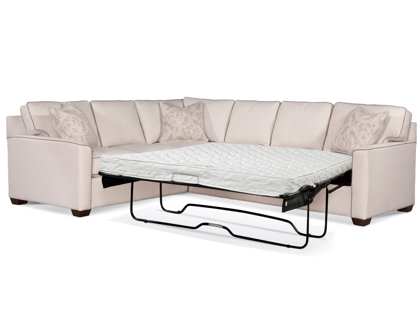 Easton Queen Sleeper Sectional  (+69 fabrics) - Layout B:  Two Piece Right Side Sleeper Sectional 94" x 117"