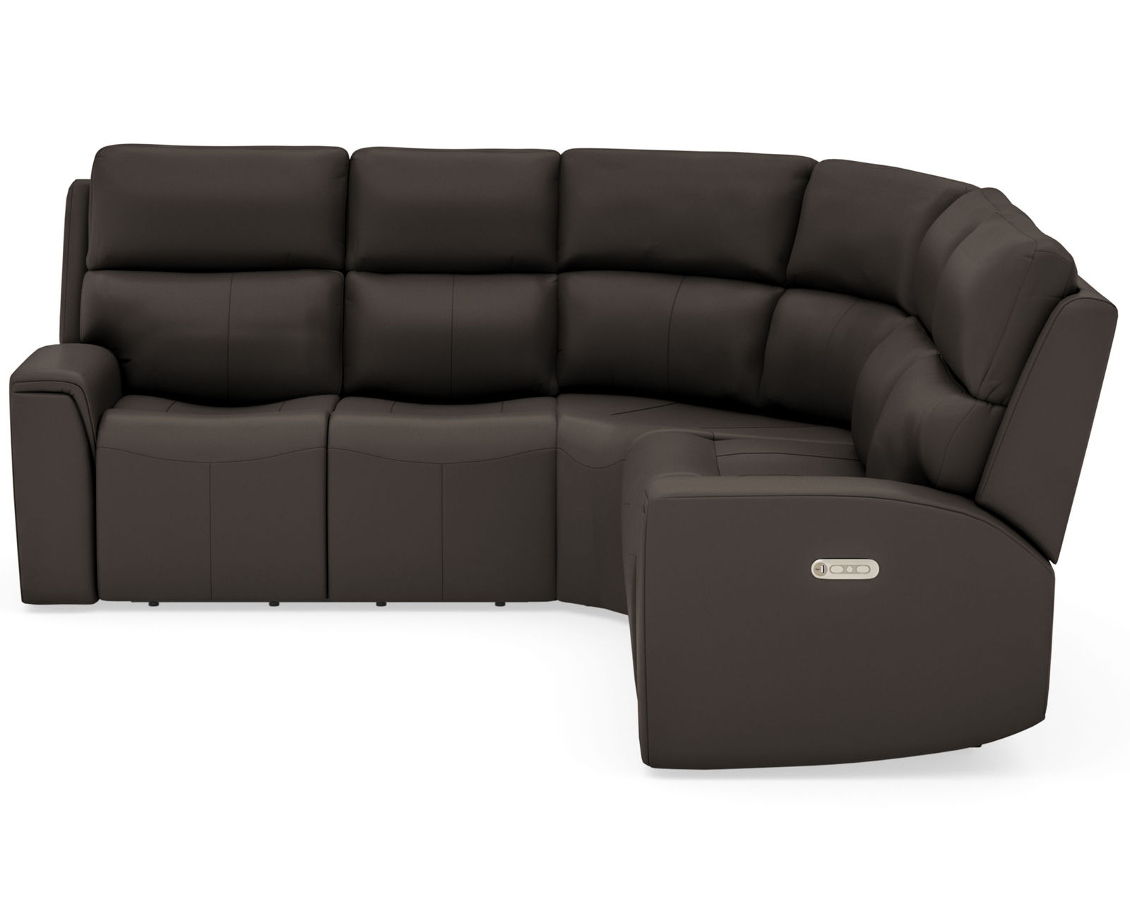 Jarvis Leather Power Reclining Sectional with Power Headrest (009-70) ZERO GRAVITY - In stock