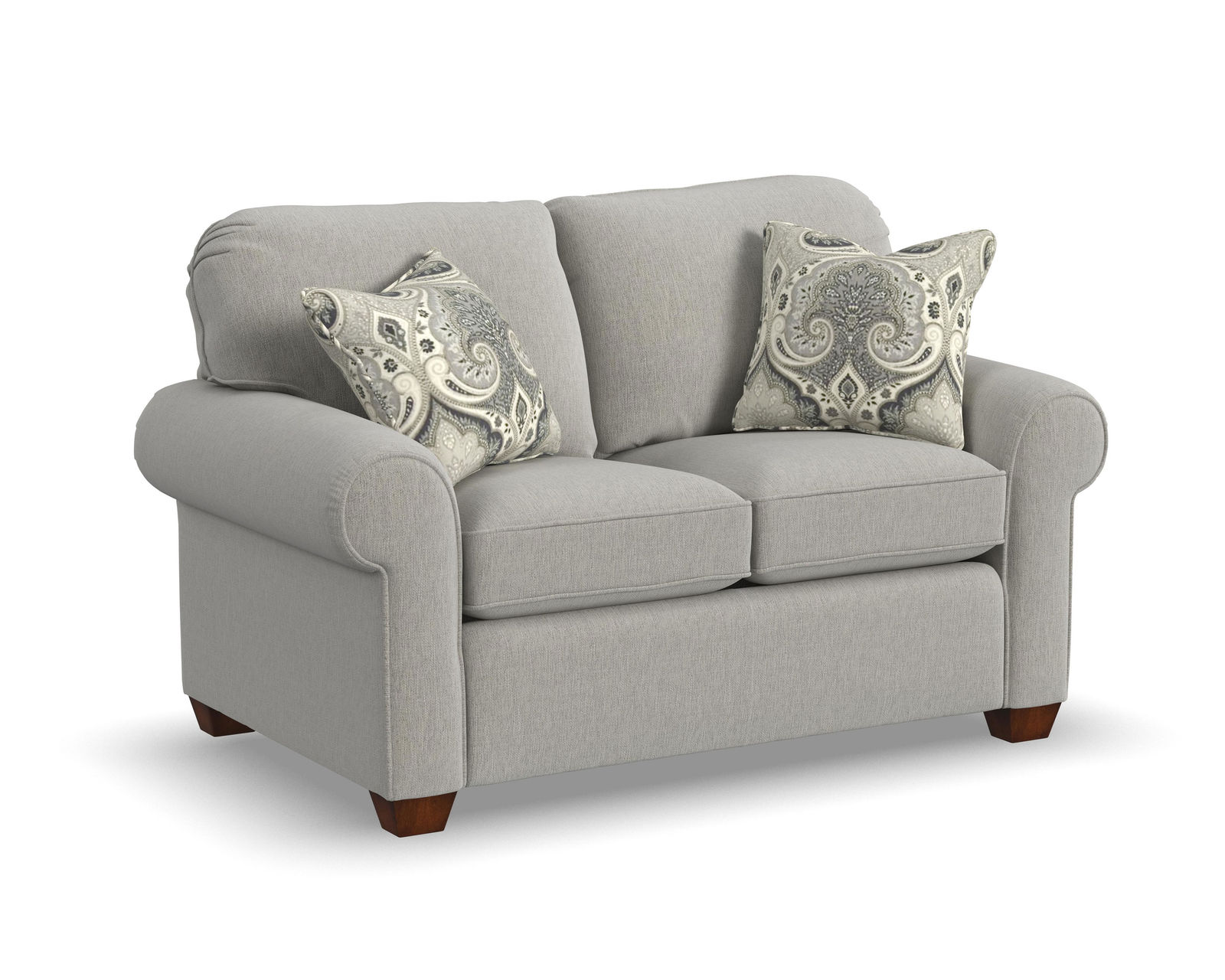Thornton 5535 Loveseat (100+ fabrics) - Features the Flexsteel Blue Steel Seat Spring never needs replacing