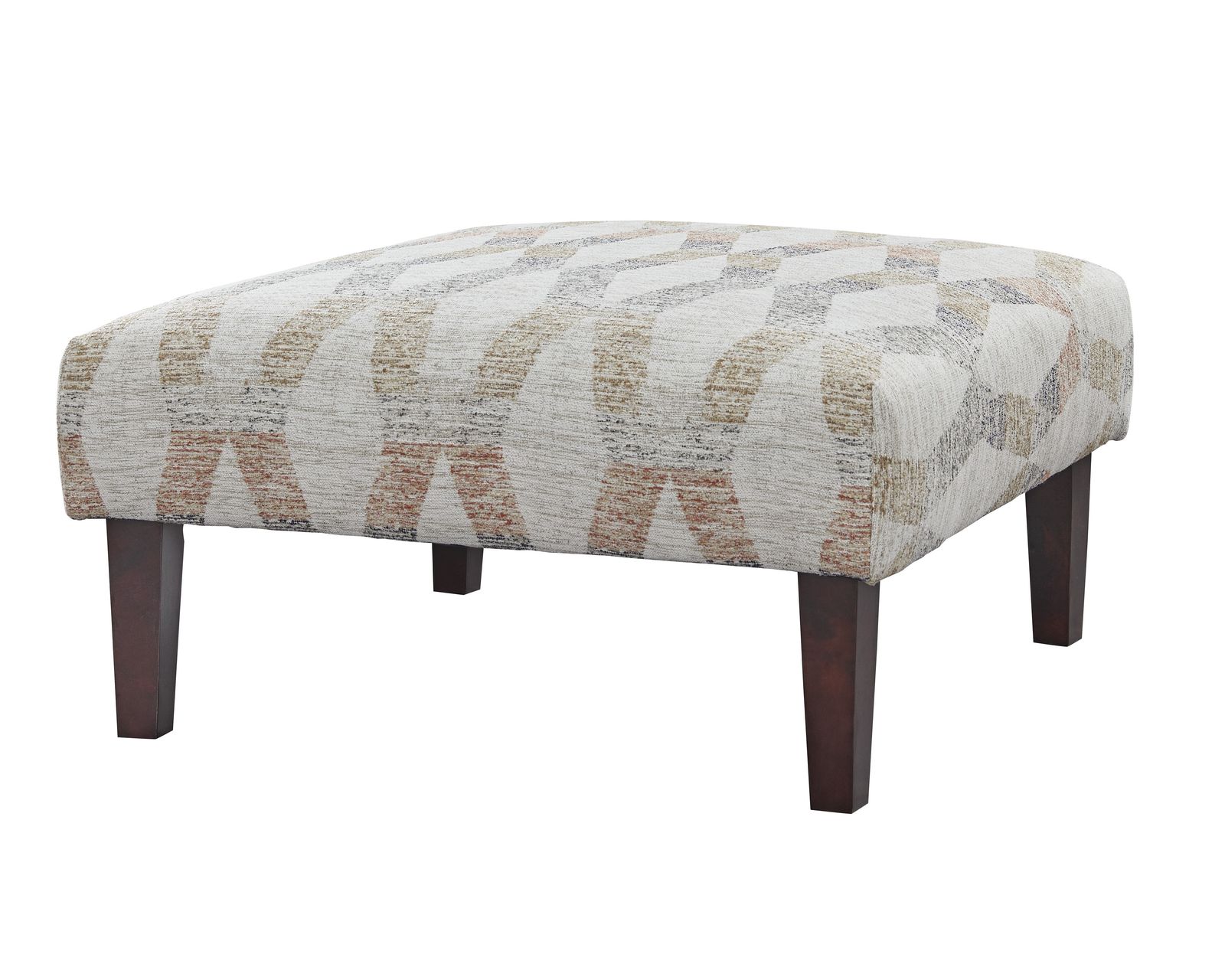 Blair Cream 94" Sofa 4480-KP  - Barrow Desert Square Cocktail Ottoman