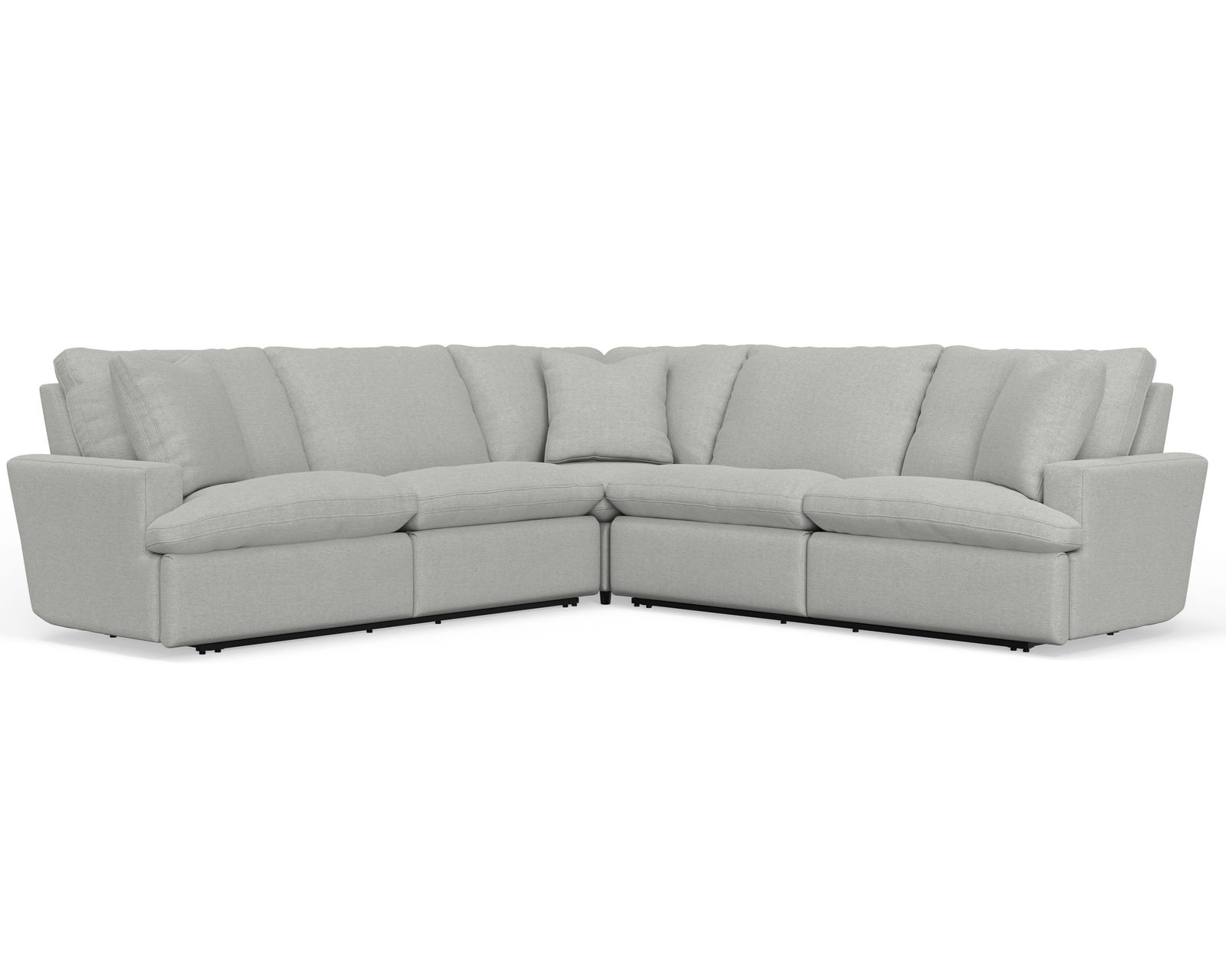 Stratus Power Reclining Sectional (3 power recliners) - Stratus Power Reclining Sectional