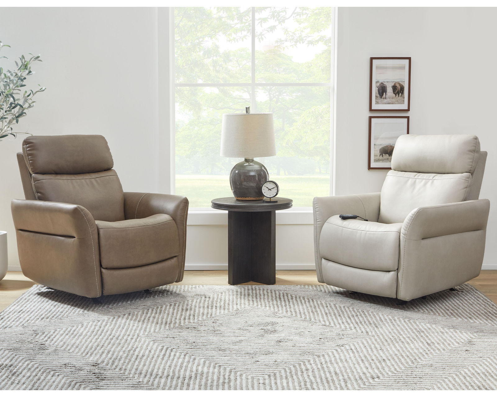 Artemis 1823 Triple Power Rocker Recliner 886-01 (2 colors) Zero gravity - Heat and massage (in stock) - Artemis Power Rocking Recliner with Power Headrest, Lumbar, Heat & Massage
