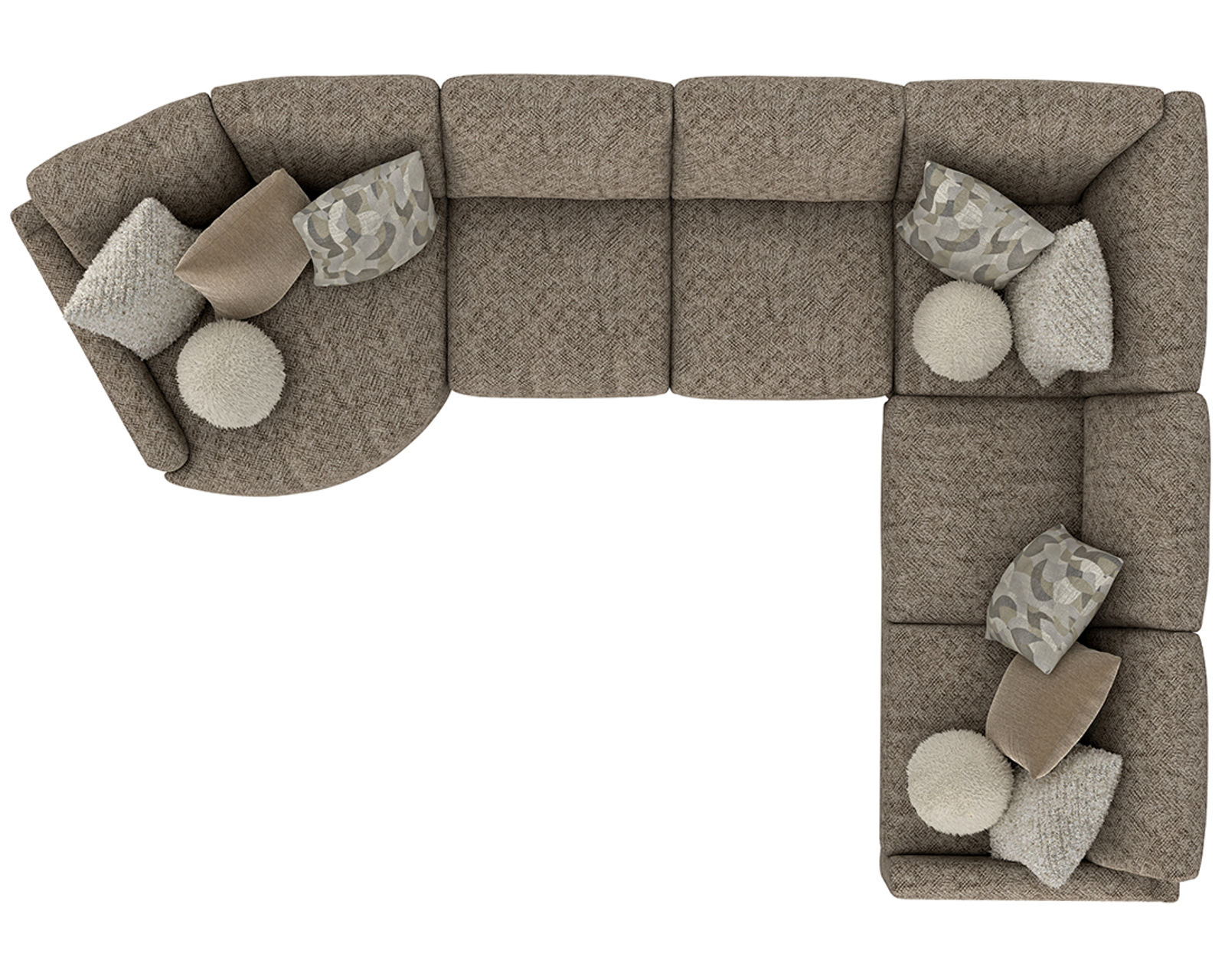 Turner 3145 Modular Sectional (includes pillows) - Sit Back. Relax. Love Your Home.