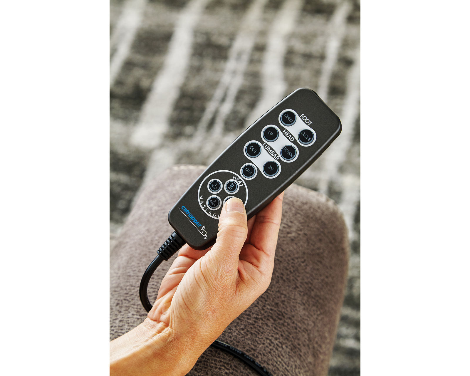 Tranquility 87" Power Reclining Lay Flat Sofa with Power Headrests, Deep Tissue Massage, Heat & Center Drop-Down Table (includes pillows) - More Than Massage. True Therapeutic Comfort.