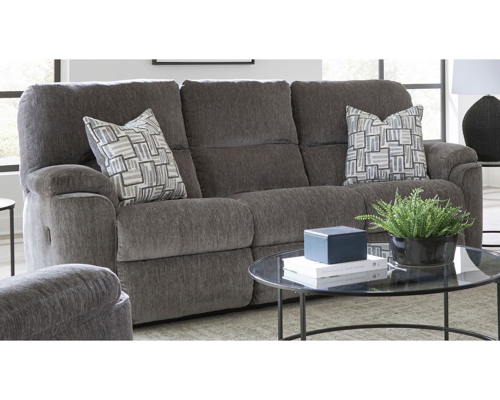 Payday 92" Double Reclining Sofa (In stock) - Payday 92" Reclining Sofa