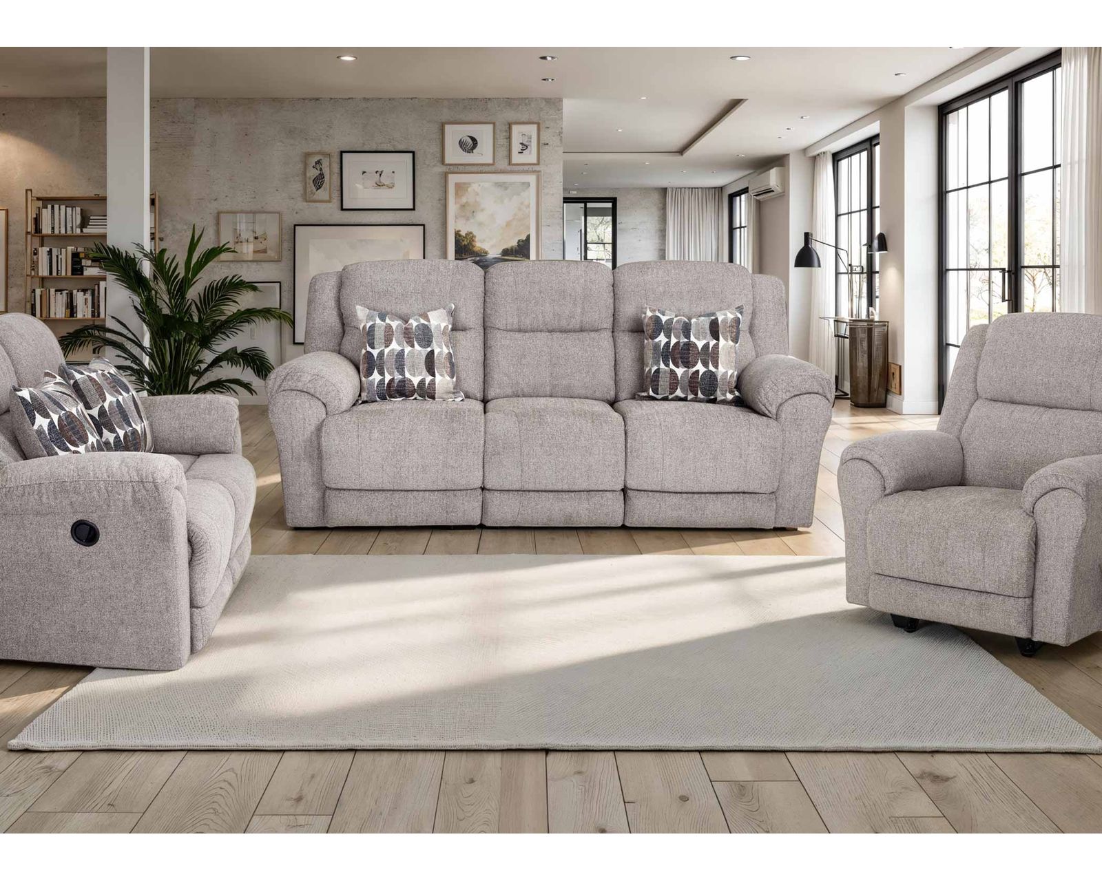 Keaton 90" Reclining Sofa (Plush Comfort. Relaxed Style. Made for Everyday Living) - Comfort in Motion. Built to Last.