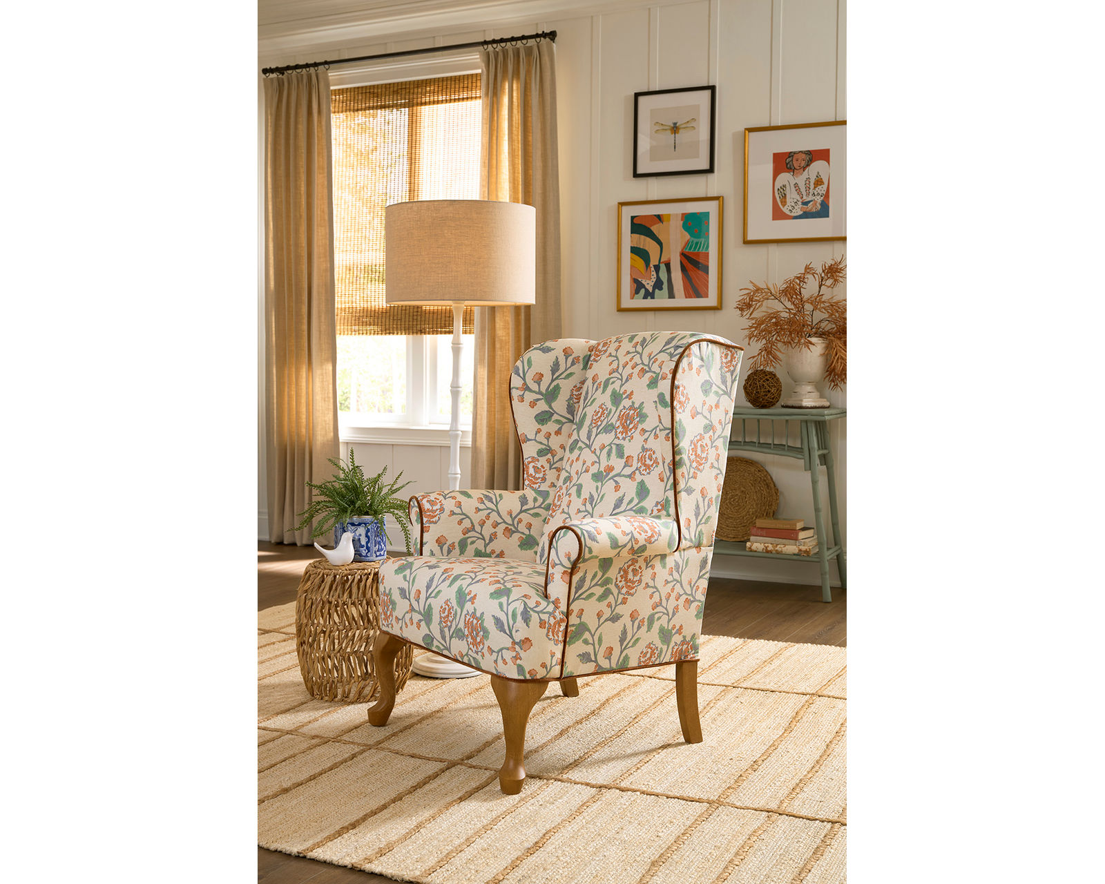 Erin & Ben Isadore Wing Back Chair (+50 exclusive fabrics) - Beautifully Made. Thoughtfully Yours.