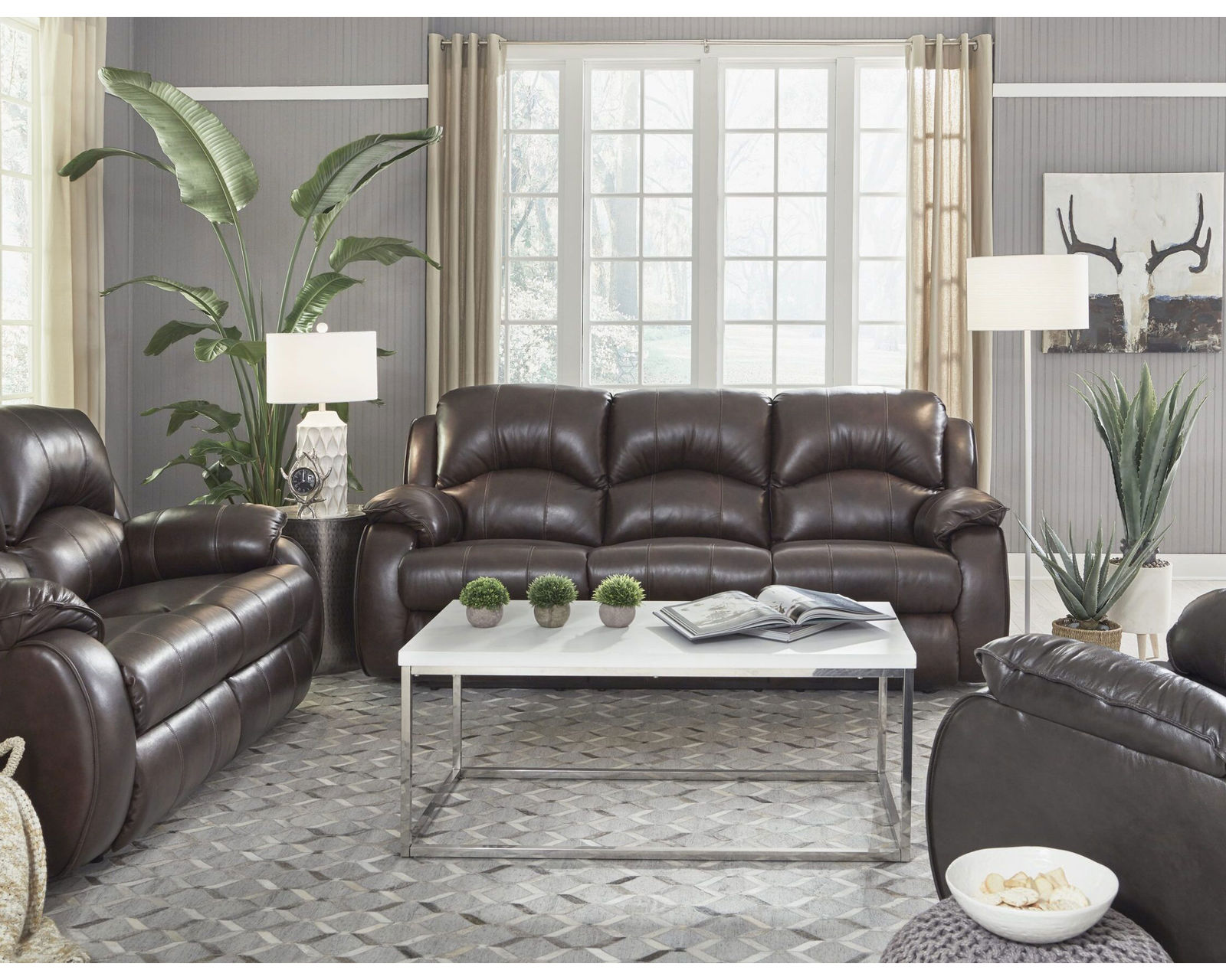 Cagney 89" Power Headrest Power Reclining Sofa (+150 fabrics and leathers) - On Sale Now