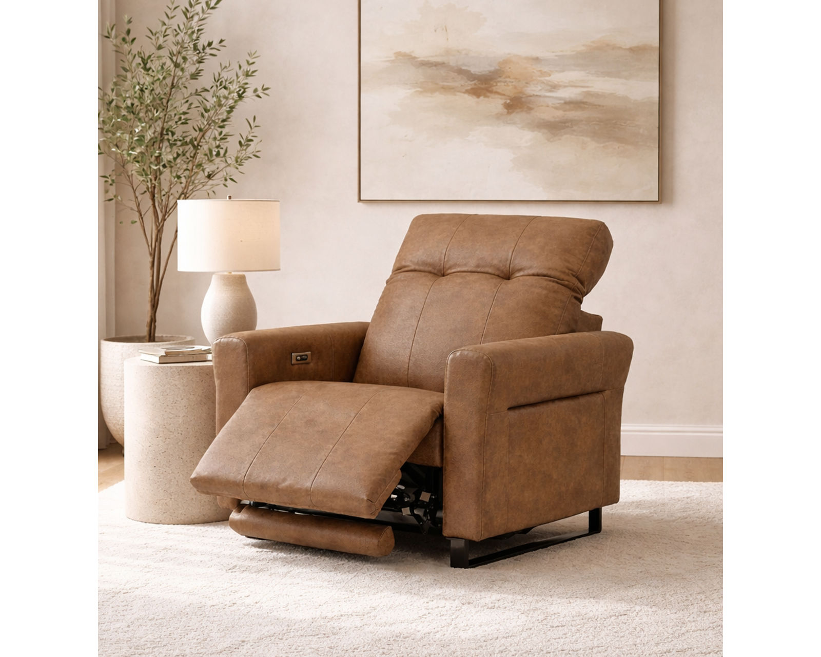 Shelia Dual Power Reclining Sofa — Available in Standard & Wide Cushions, 140+ Leather Options, and 80", 85", or 112" Widths - Designed for Comfort. Built for Life. Priced for You.