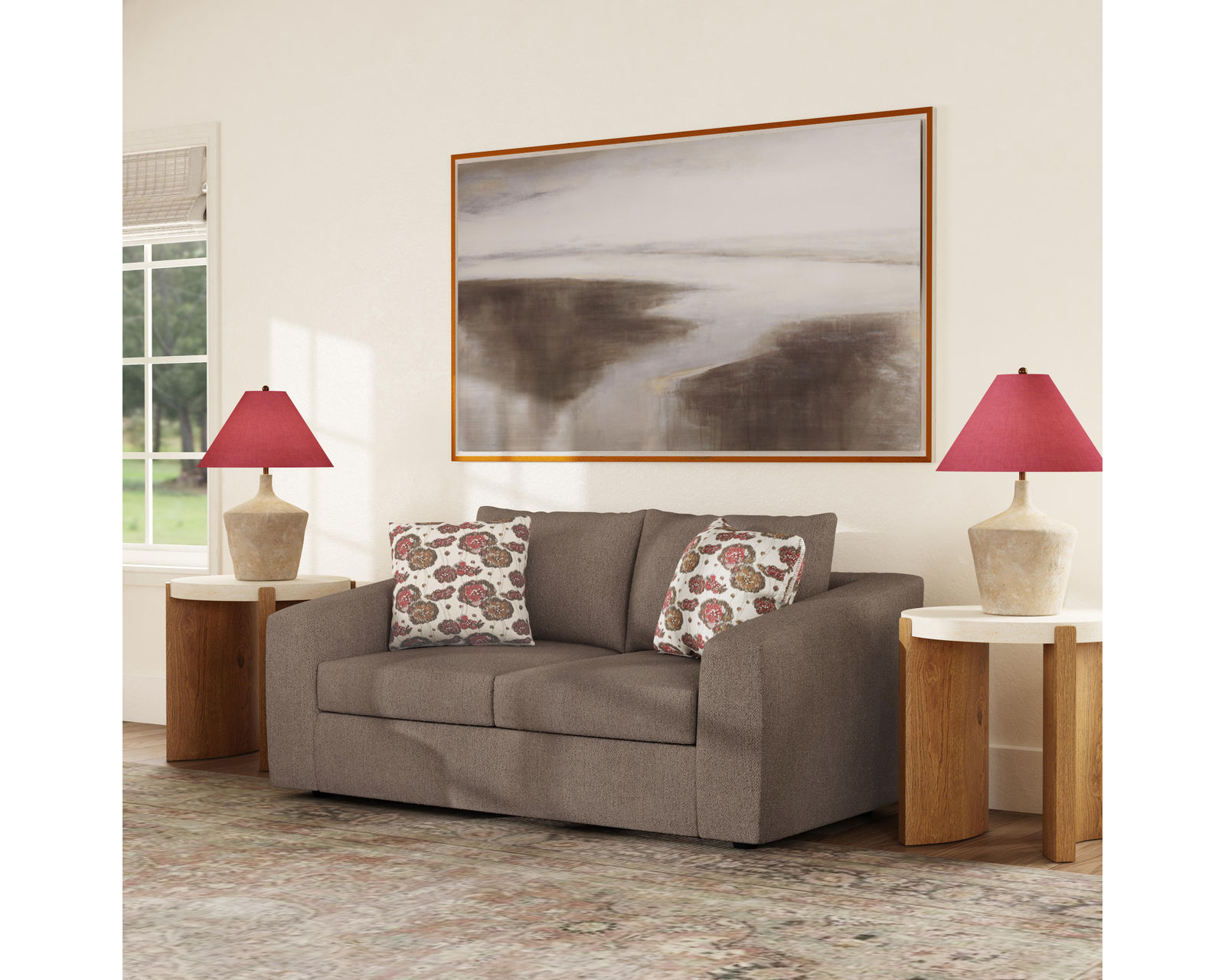 Chevy 5122 Sofa (86") +90 fabrics - Chevy 66" Loveseat