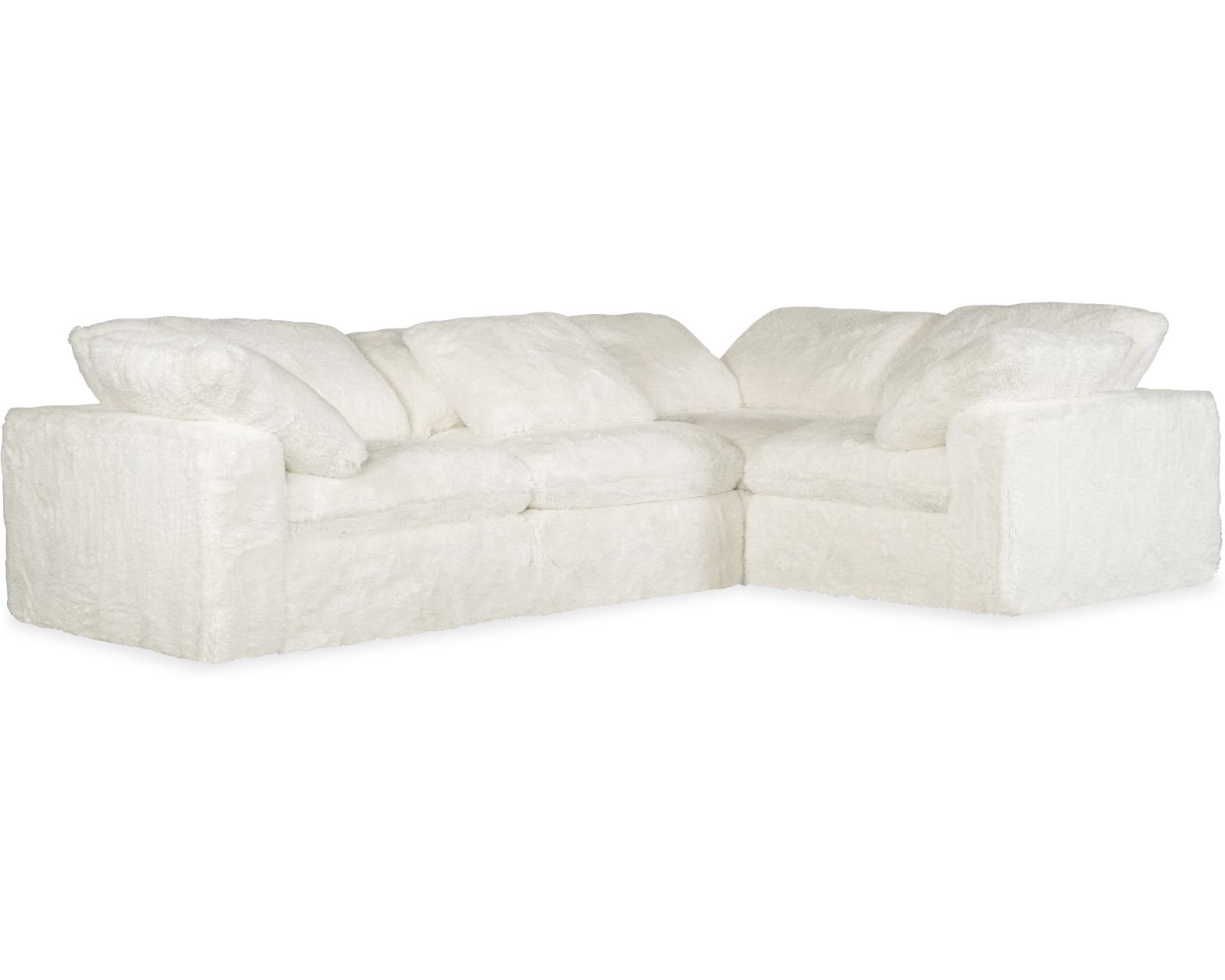 Barefoot Ultra Plush 4 Seat Sectional Sectional (In stock) 90" x 145 - Can be reversed with the same 4 pieces