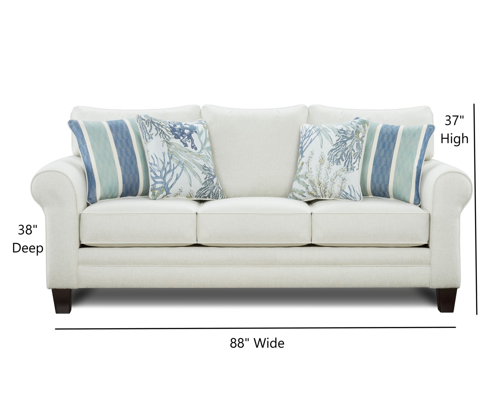 Grande Glacier Queen Sleeper - Grande Glacier Queen Sleeper - Performance fabric