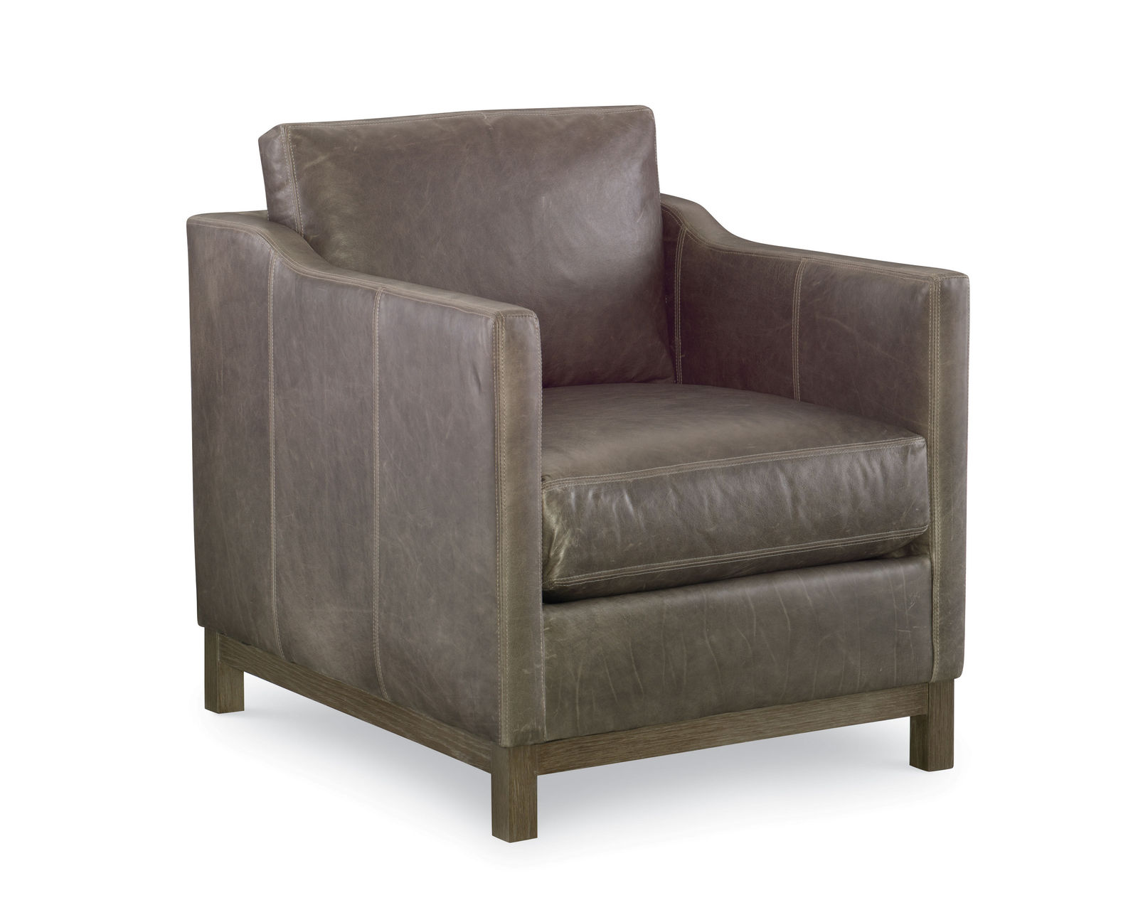 Ryan 84" or 96" Leather Sofa (+45 leathers) - Ryan Leather Chair
