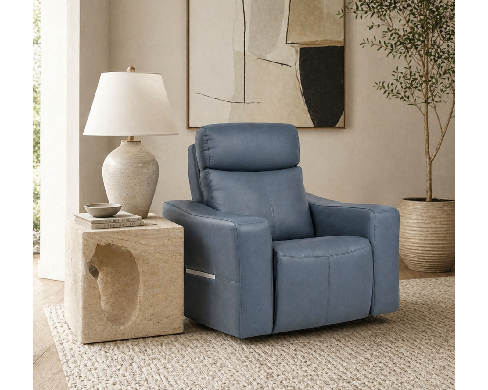 Audrey Dual Power Reclining Sofa — Available in Standard & Wide Cushions, 140+ Leather Options, and 82", 85", or 114" Widths - Where Precision Craftsmanship Meets Everyday Living