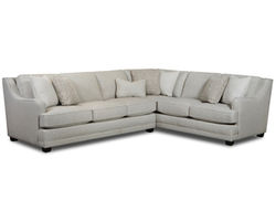 Hogan Cotton Two Piece Sectional 7000 (includes pillows) performance fabric - 124" x 97"