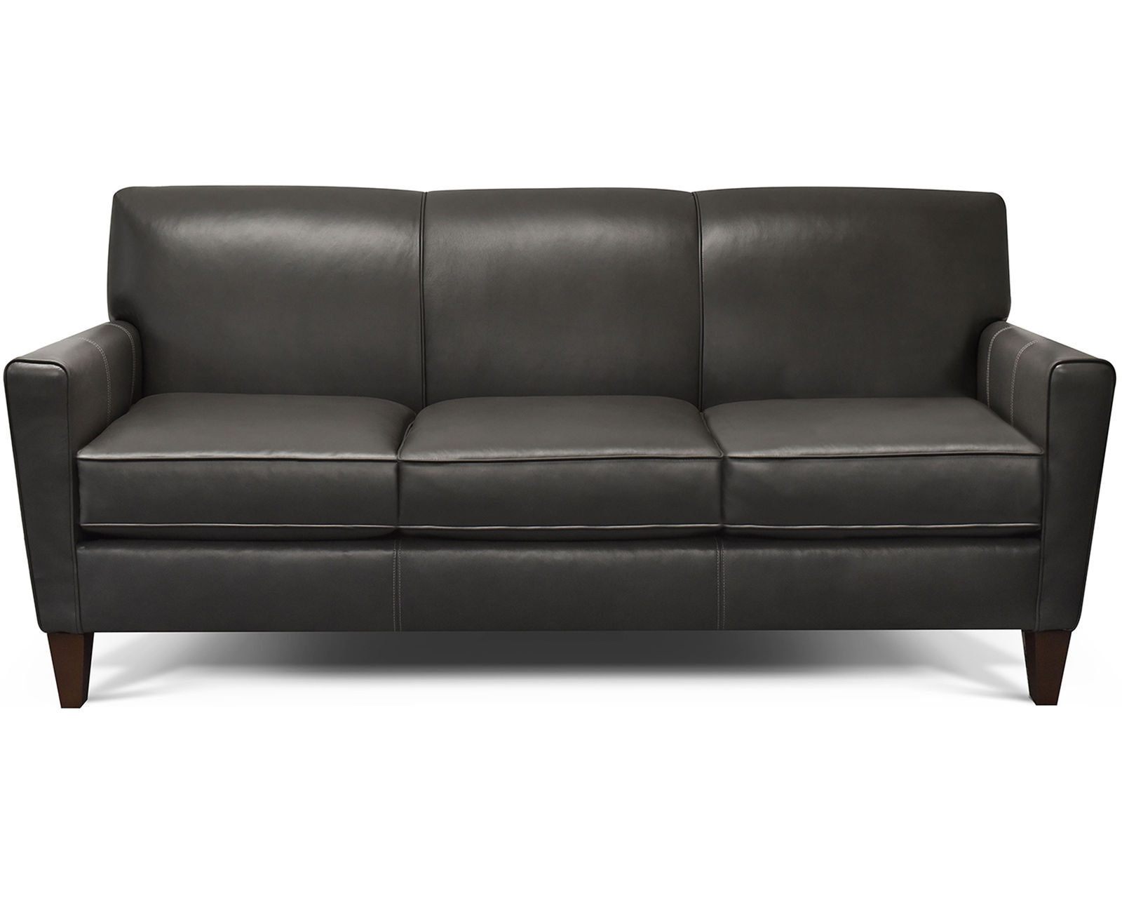 Collegedale 79" Leather Sofa (29 Top-Grain Leather Choices) - 29 Top-Grain Leather Choices