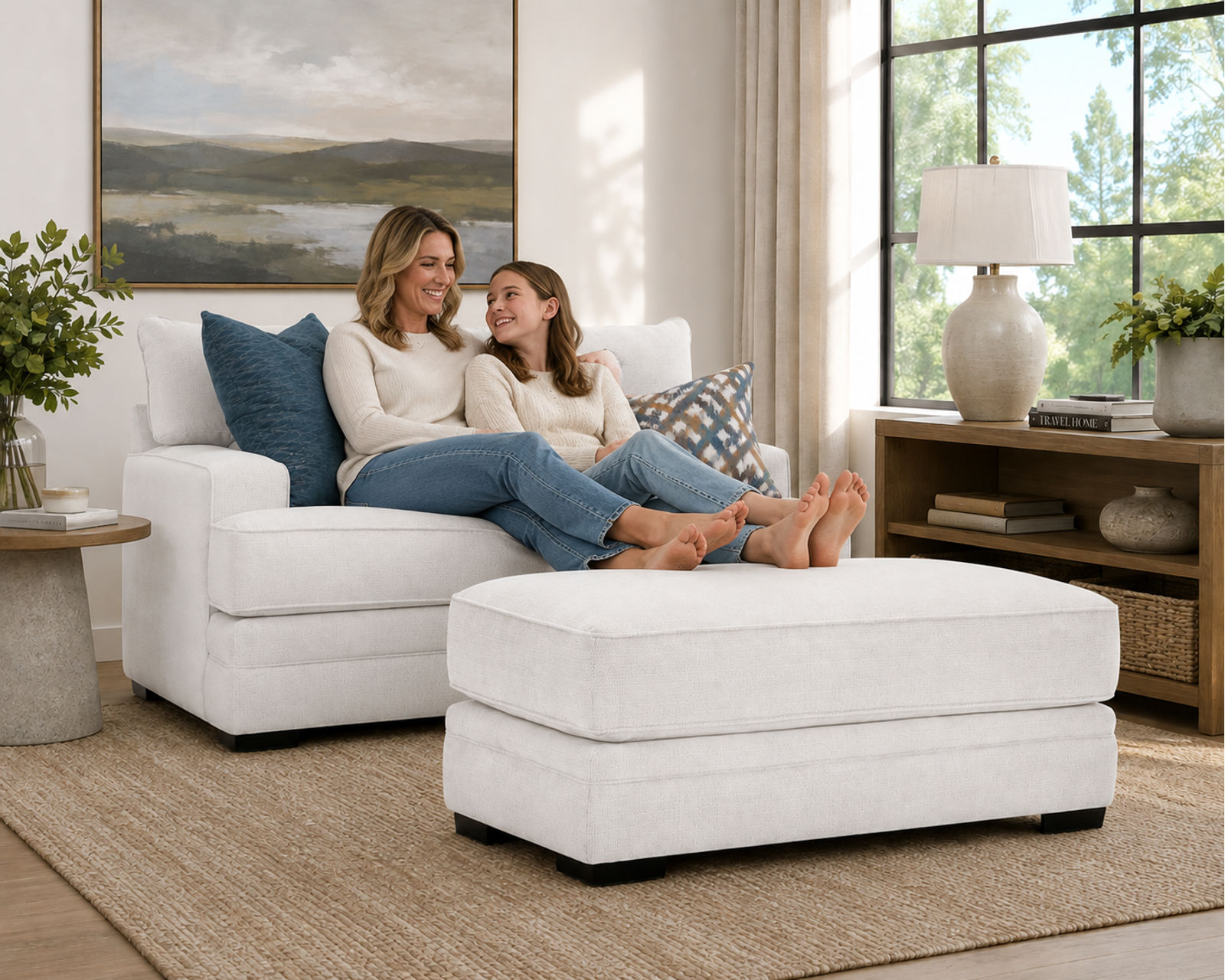 Rowan 101.5" Extra Wide Sofa (Grand-Scale Comfort with an Effortlessly Refined Look) - Luxury Made Livable. Design Made Easy.