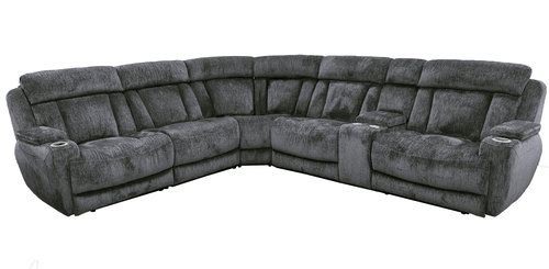 Layout A: Six Piece Reclining Sectional 116" x 129"