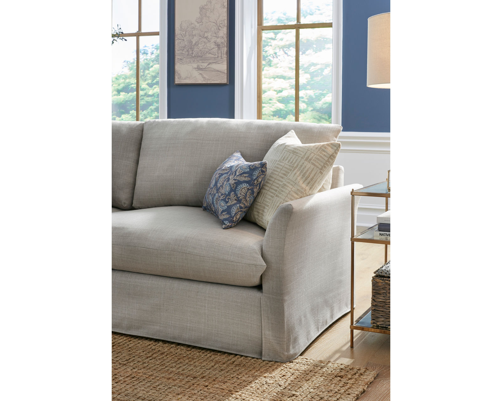 Oxford 93" Sofa (+50 fabrics) - Oxford 93" Sofa