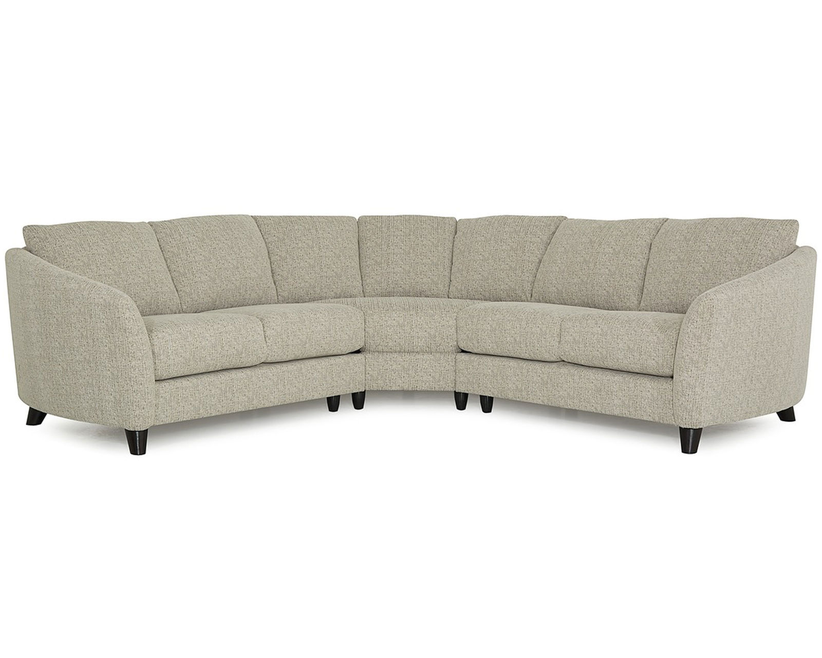 Alula 77427 Sectional (+50 fabrics) - Layout E: Three Piece Sectional 99" x 99"