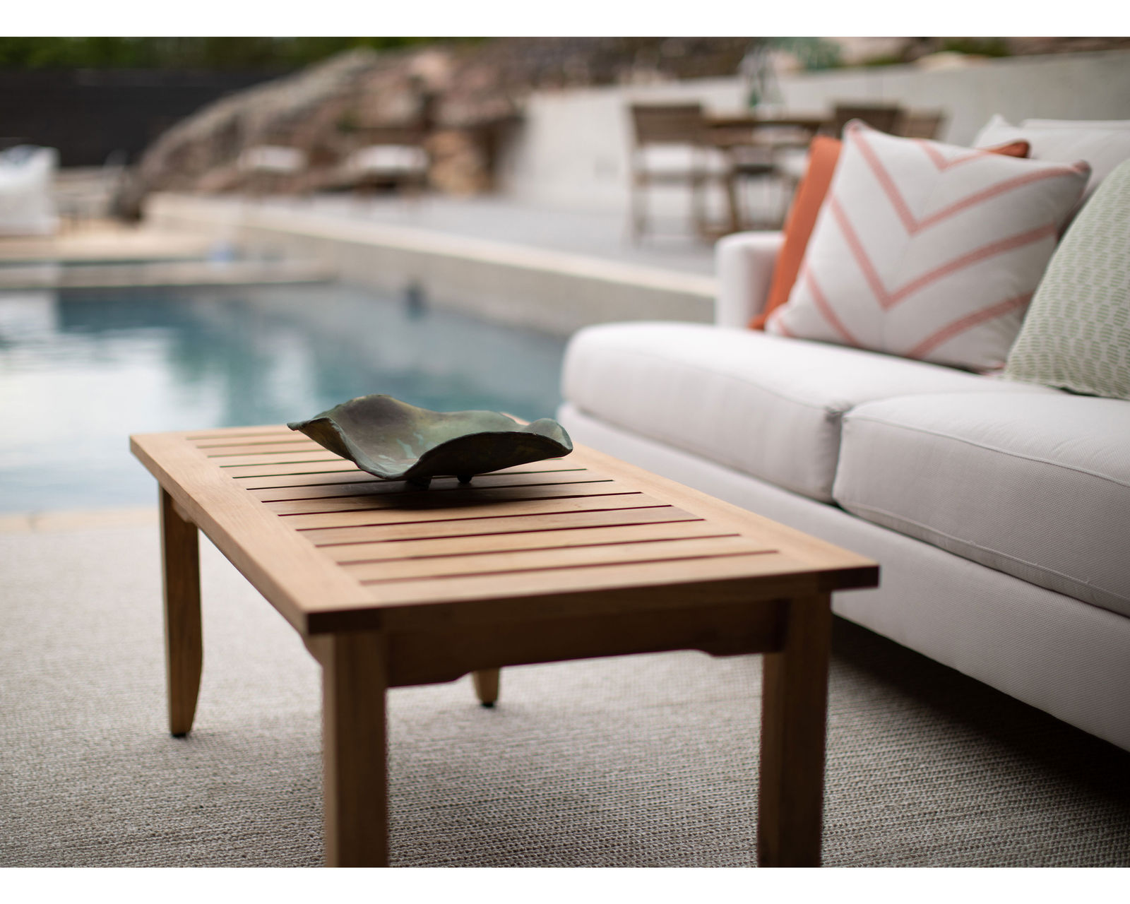 Jefferson Outdoor Loveseat (Made to order fabrics)