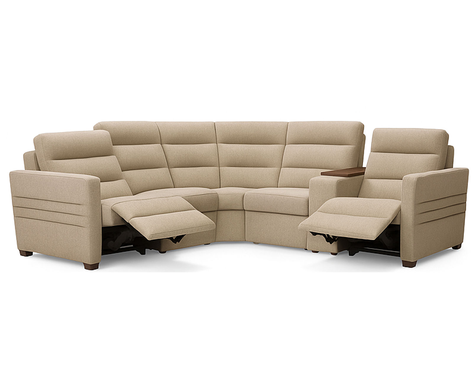 Reece 40109 Triple Power Reclining Sectional (+50 fabrics)